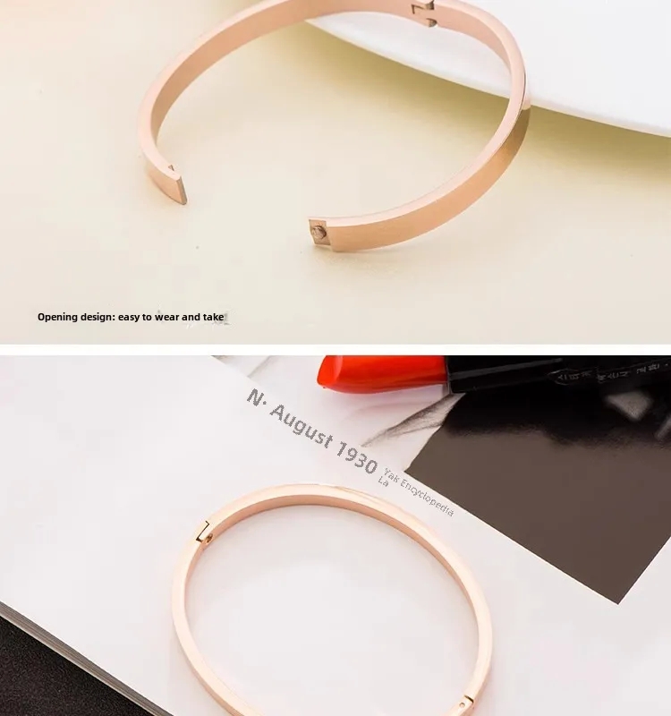 80s fashion jewelry Exclusive 6mm Stainless Steel Titanium Bracelet - Affordable Luxury, wild wear fashion jewelry and accessories Eye-Catching Design for Trendsetters fashion jewelry earrings wholesale