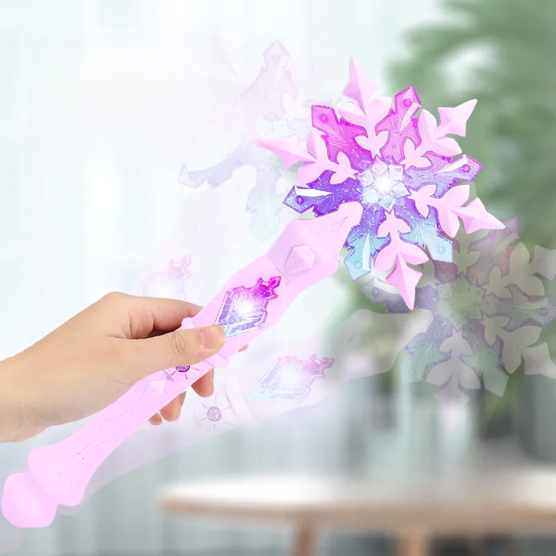 baby-kids outlet store Durable baby kids Customizable Christmas Snowflake Glow Stick Magic Scepter - Fine Polished Everyday Toy for Girls baby boys names unique