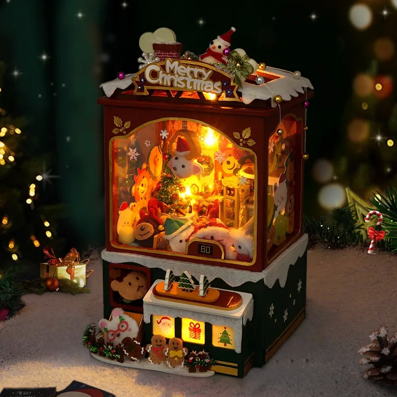 baby & kids best buy Eco-Friendly Tianyu what is 7 babies called DIY Cottage Music Box - Premium Handmade Christmas Decoration & Gift otrivin baby & kids nasal spray
