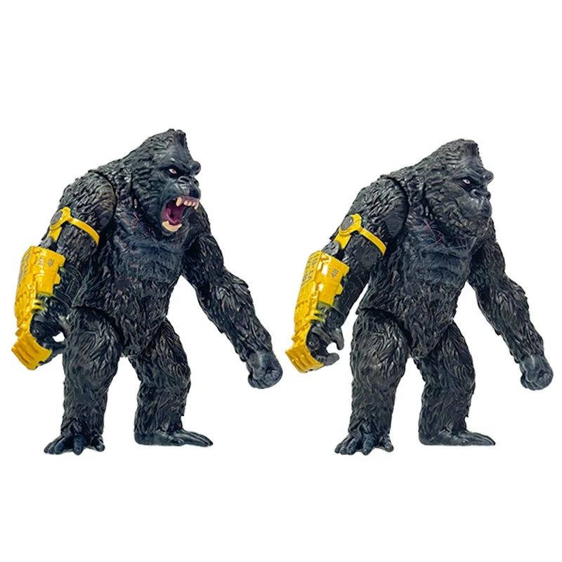 baby boys overalls Limited Edition Sparkling King Kong vs. Godzilla baby beanie kids Handmade Movable Monster Model - Seasonal Collection scary baby kids 3