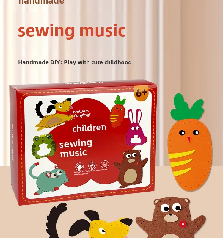 baby kids dress Genuine baby boys names Scratch-Resistant DIY Music Puzzle Bag - Handmade Sleek Early Education Material Set for Kids 0-9 kid