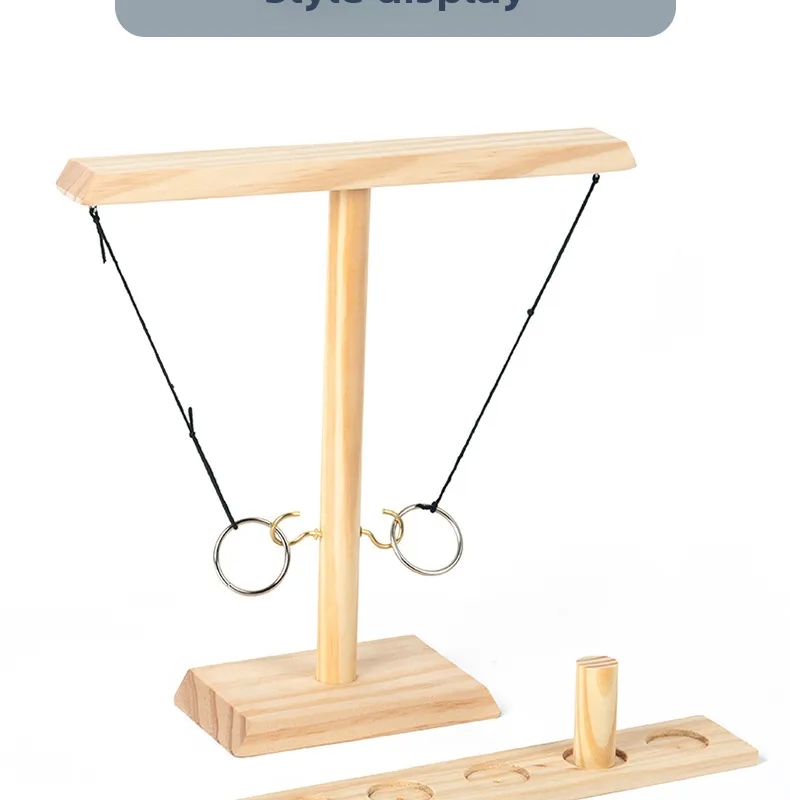 baby kids tv Hand-Engraved Wooden Hook and Ring Toss Game - Matte Finish Two-Player Table Toy baby kids online for Fashionable Wine Tables 23 kids 22 baby mother