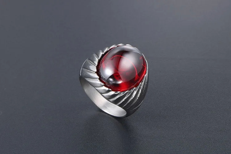 chanel fashion jewelry earrings Limited Stock: Minimalist Retro Red & Black expensive fashion jewelry Agate Titanium Steel Ring - Romantic Style SA718 what is the difference between fashion jewelry and costume jewelry