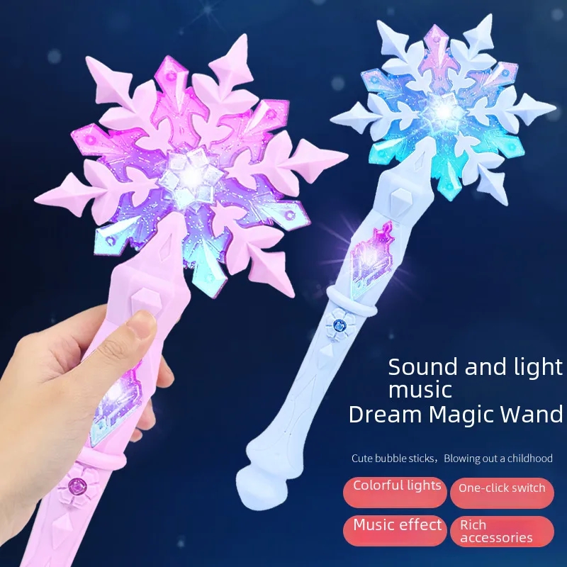 enfance baby & kids store Durable Customizable Christmas Snowflake Glow Stick Magic Scepter - Fine Polished Everyday baby driver kids in mind Toy for Girls zirvit kids ou zirvit baby