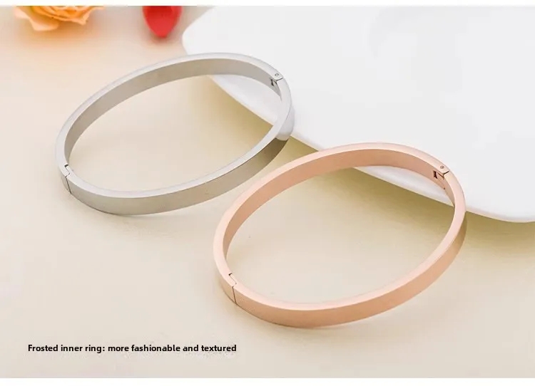 fashion 60+ Exclusive 6mm belk fashion jewelry Stainless Steel Titanium Bracelet - Affordable Luxury, Eye-Catching Design for Trendsetters 1930s fashion jewelry