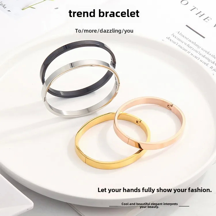 fashion jewelry hashtags Exclusive 6mm Stainless Steel Titanium Bracelet - Affordable Luxury, Eye-Catching fashion jewelry gold earrings Design for Trendsetters designer fashion jewelry brands