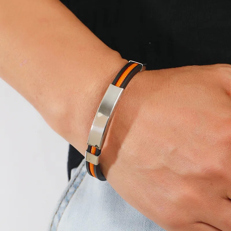 fashion jewelry la Affordable DIY Star Bracelet - Lightweight Titanium Steel & eddy fashion jewelry Silicone Design for Men what jewellery was worn in the 1940s