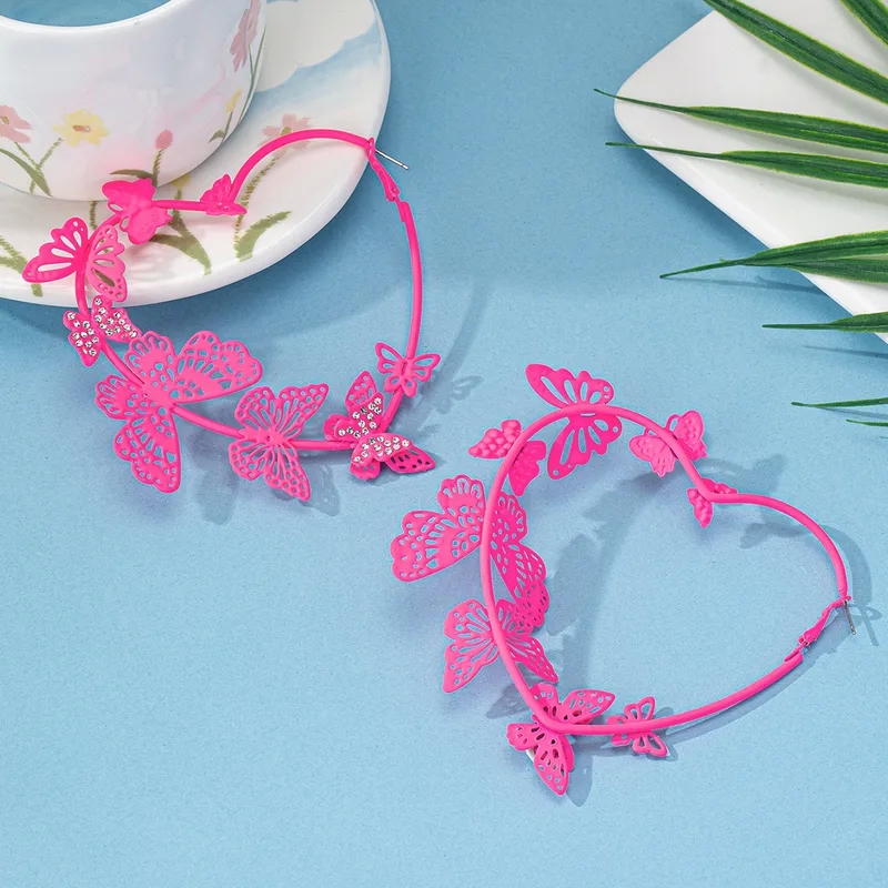 fashion jewelry quotes Eco-Friendly fashion jewelry necklace and earrings set Y2K Heart Butterfly Alloy Earrings - Edgy Streetwear for Festivals fashion jewelry 2012