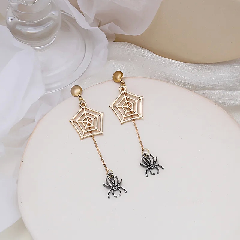 japanese fashion jewelry brands Eco-Chic Boho Spider Alloy Earrings: Unique, Sustainable Streetwear fashion jewelry hair clips at Discounted Prices fashion jewelry and vintage