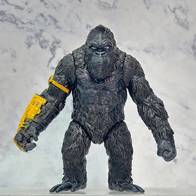 lil baby kids Limited Edition Sparkling King Kong vs. Godzilla Handmade Movable Monster Model who is toddler and infant - Seasonal Collection baby zoo kids car service