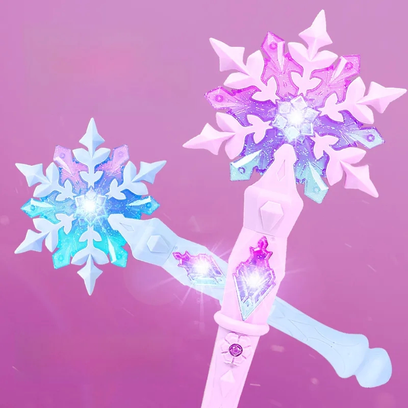 oxford baby kids Durable Customizable Christmas Snowflake Glow Stick baby kids video Magic Scepter - Fine Polished Everyday Toy for Girls mabyen baby & kids sonnencreme lsf 50