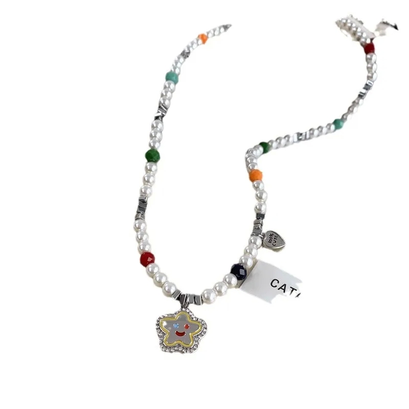 popular fashion jewelry brands Modern Glamorous Handpicked Geometric lucky 7 jewelry fashion Alloy Waterproof Pendant Necklaces Wholesale top fashion jewelry brands