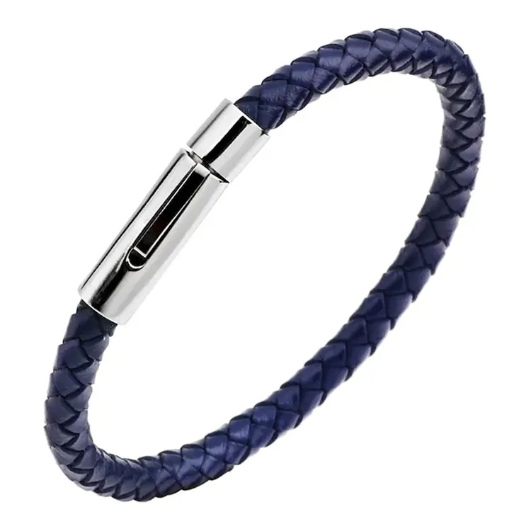 qingdao style fashion jewelry Recycled Leather Magnetic Bracelet - indian fashion jewelry store near me Casual & Formal Polished Elegance for Women & Men is louis vuitton fashion jewelry worth it