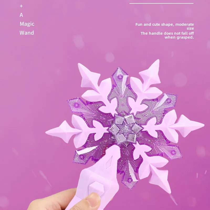 rock a bye baby kids song Durable Customizable Christmas Snowflake Glow Stick Magic Scepter - Fine Polished Everyday Toy moose baby kids for Girls kids quotes cute baby travel quotes