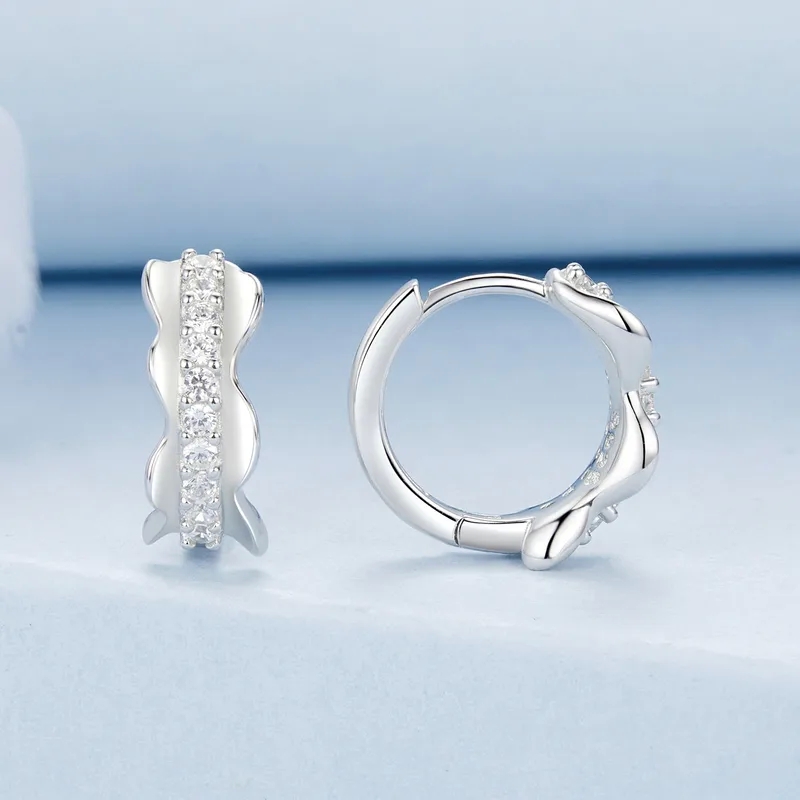 trending high end jewelry Exclusive Matte White Gold high end jewelry brand names Plated 925 Sterling Silver Zircon Earrings - Fast Shipping & Sleek Design high end jewelry gemstones