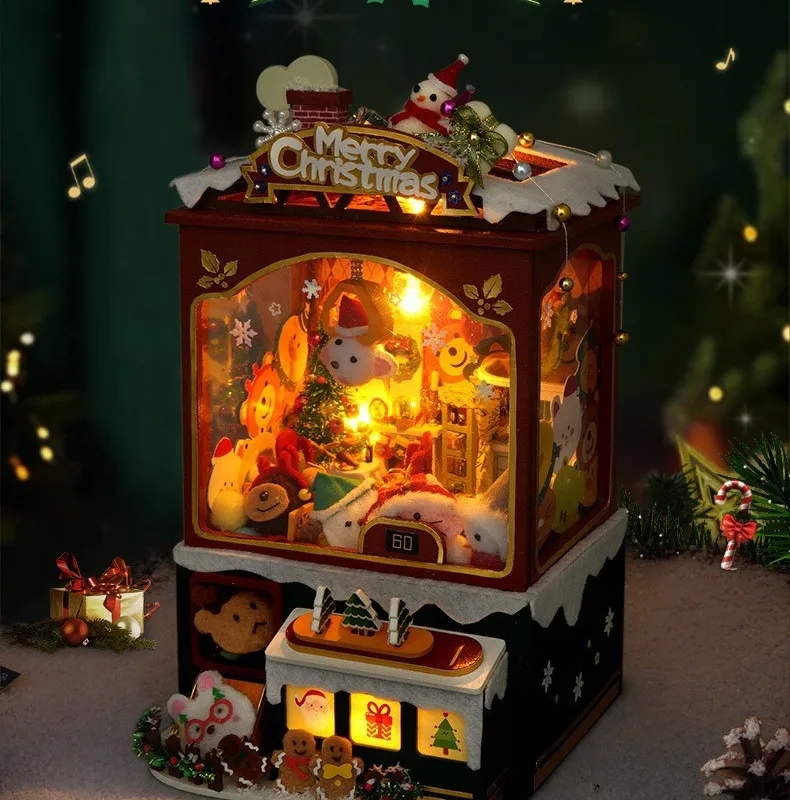 victory baby kids Eco-Friendly Tianyu DIY Cottage my baby kids Music Box - Premium Handmade Christmas Decoration & Gift how to draw a baby kids art hub