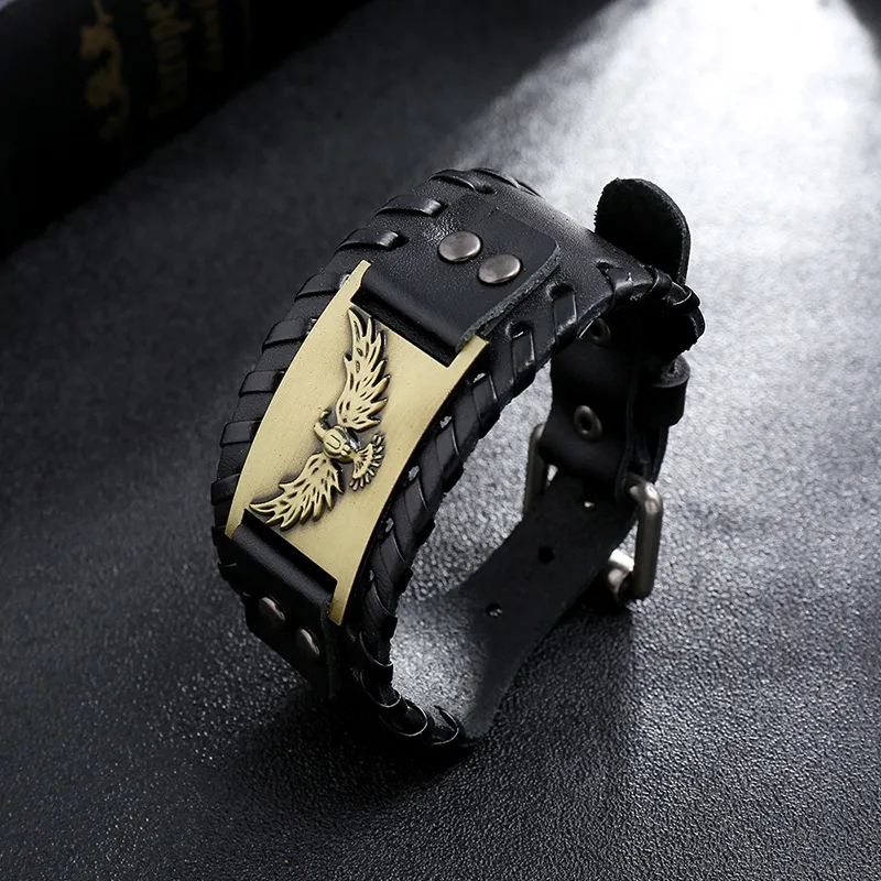 where to buy 80s fashion jewelry Elegant Scratch-Resistant Leather Friendship Bracelet - Personalized Hand-Woven Snap Button for Men fashion jewelry for men & Women xuan li fashion jewelry