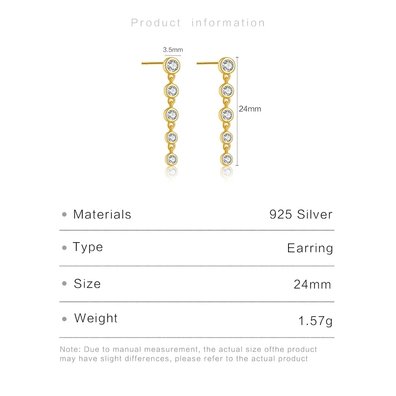 where to sell used high end jewelry Boho-Inspired Weatherproof 18K Gold high end jewelry insurance Plated 925 Sterling Silver Zircon Geometric Drop Earrings for Everyday Use high quality fashion jewelry wholesale