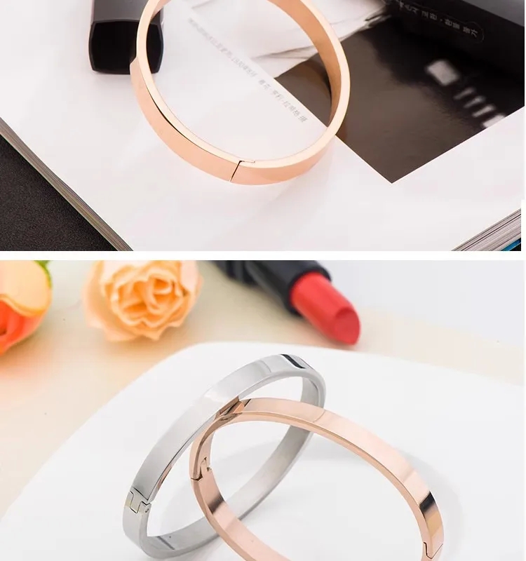 xuping fashion jewelry Exclusive 6mm Stainless Steel Titanium Bracelet what is the latest fashion in jewellery - Affordable Luxury, Eye-Catching Design for Trendsetters fashion jewelry handmade with love