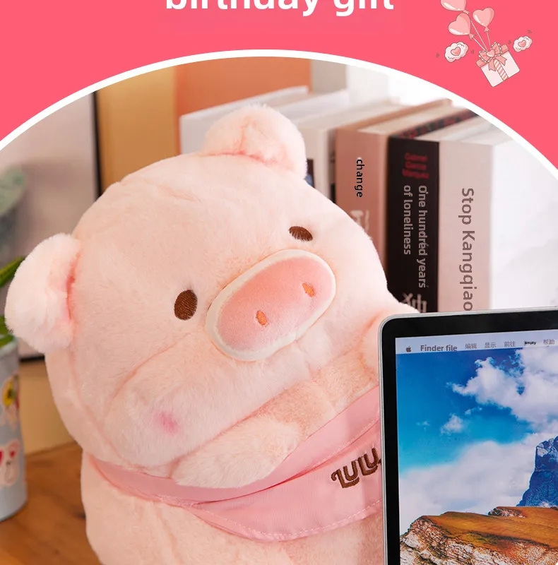 baby kids unlimited.com Affordable Chic Lulu Pig Plush Toy - kids baby carrier Exclusively Crafted Wedding Room Doll Birthday Gift baby kids eating