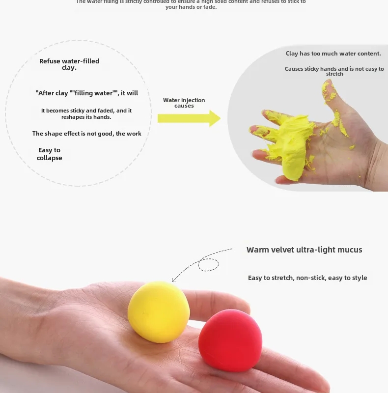 fascinito baby & kids Exquisite 24 & 36 Color Ultrlight Clay Set 100g: Luxurious Sparkling DIY Educational baby shower questions for kids Toys for Creativity thinkbaby kids