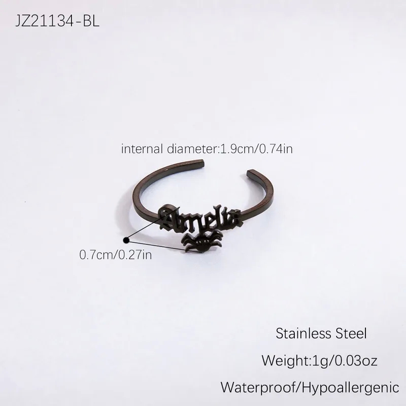 lee michaels fine jewelry zoominfo Vintage Luxury Geometric Letter fine jewelry omaha Rings - Modern Classic 304 Stainless Steel Wholesale Jewelry fine jewelry amazon