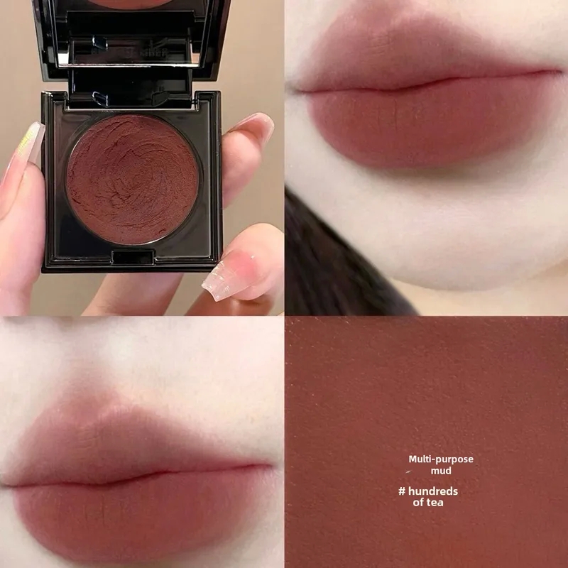 lr health & beauty uk Affordable Matte Velvet 4sis beauty & health Mud Lip & Cheek Makeup | Hypoallergenic, Grunge & Formal Elegance for Students beauty health design spa