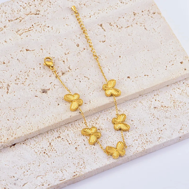 noble fine jewelry Rare Vintage-Inspired Boho Butterfly where to sell fine jewelry Clavicle Chain & Earrings Set - High-Fashion Titanium Steel Jewelry pattons fine jewelry