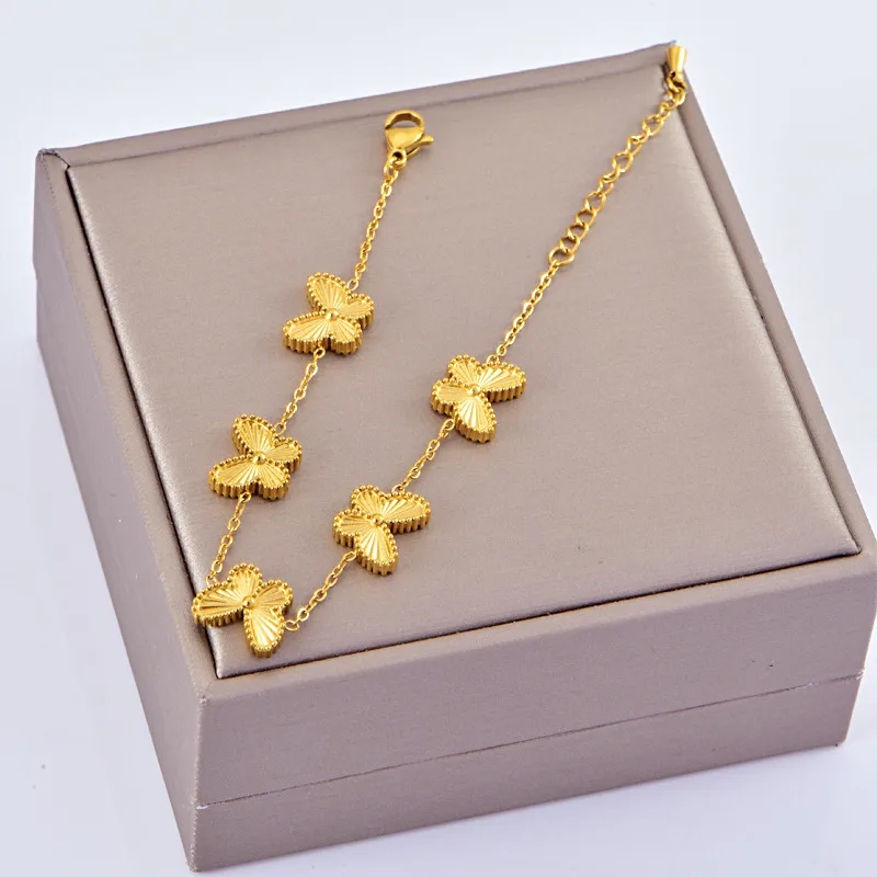 prada fine jewelry Rare salt fine jewelry Vintage-Inspired Boho Butterfly Clavicle Chain & Earrings Set - High-Fashion Titanium Steel Jewelry fine jewelry washington dc