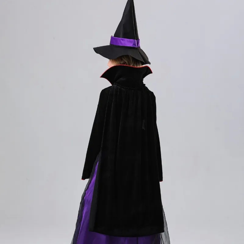 women's clothing washington dc Eco-Friendly Affordable Kids Purple Witch Costume with Hat - Unique Halloween & Cosplay Dress women's clothing at walmart Suit women's clothing stores 03301