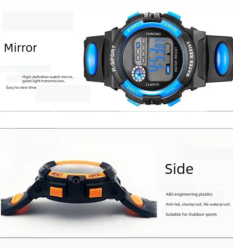 70s fashion hair accessories Vibrant Vintage-Inspired Children's Sports Watch women fashion accessories - High-Fashion & Trendy Electronic Timepiece Promotion niche ladies fashion & accessories