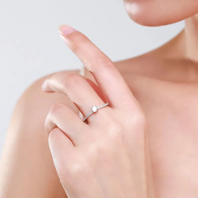 8mm fashion jewelry Timeless s925 fashion jewelry downtown los angeles Sterling Silver Ring: Handpicked Women's Korean Jewelry with Classic Micro-inlaid Single Diamond fashion jewelry 2028