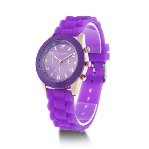 fashion jewellery quality High-End Geneva Unisex Silicone Watch – Premium Sleek & visayas fashion accessories Glamorous Jelly Casual Design anna fashion accessories