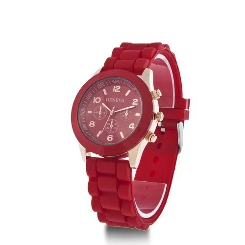 fashion jewelry kendra scott High-End Geneva Unisex Silicone Watch – Premium Sleek & Glamorous Jelly Casual fashion accessories for men Design zohra's islamic fashion accessories