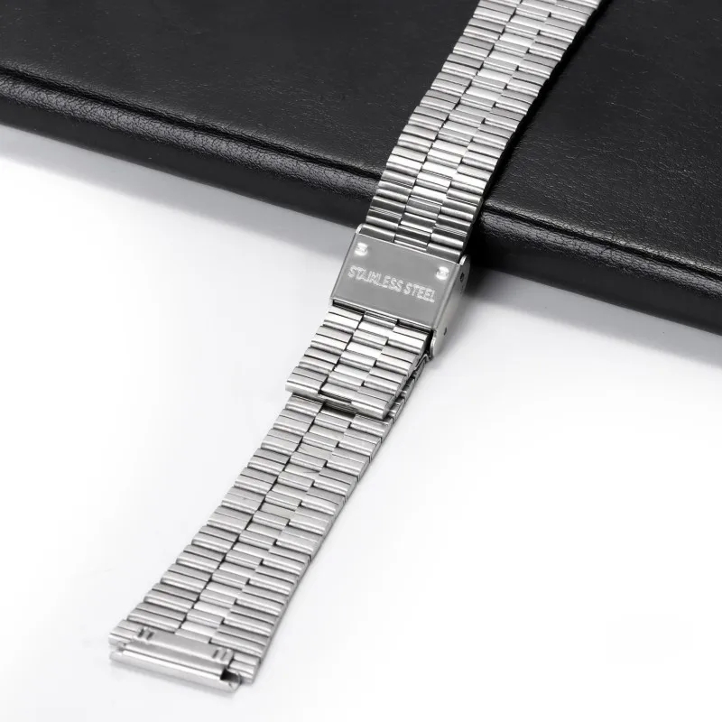 trendy accessories 2024 Eco-Chic Boho Bamboo Steel Watch Strap side street fashion & accessories Retro Style for Xiaomi Huawei Unisex 18mm20mm Ethically Sourced fashion accessories gurugram
