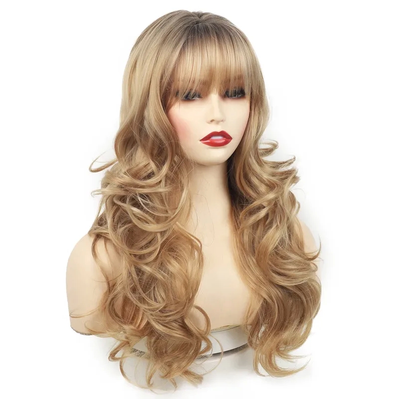 @peace beauty & health spa kempton park Exclusive Trendsetting Women's Long Curly 4 her beauty Wig - Lightweight Glamorous Holiday Masquerade Style omega 3 6 9 healthy beauty