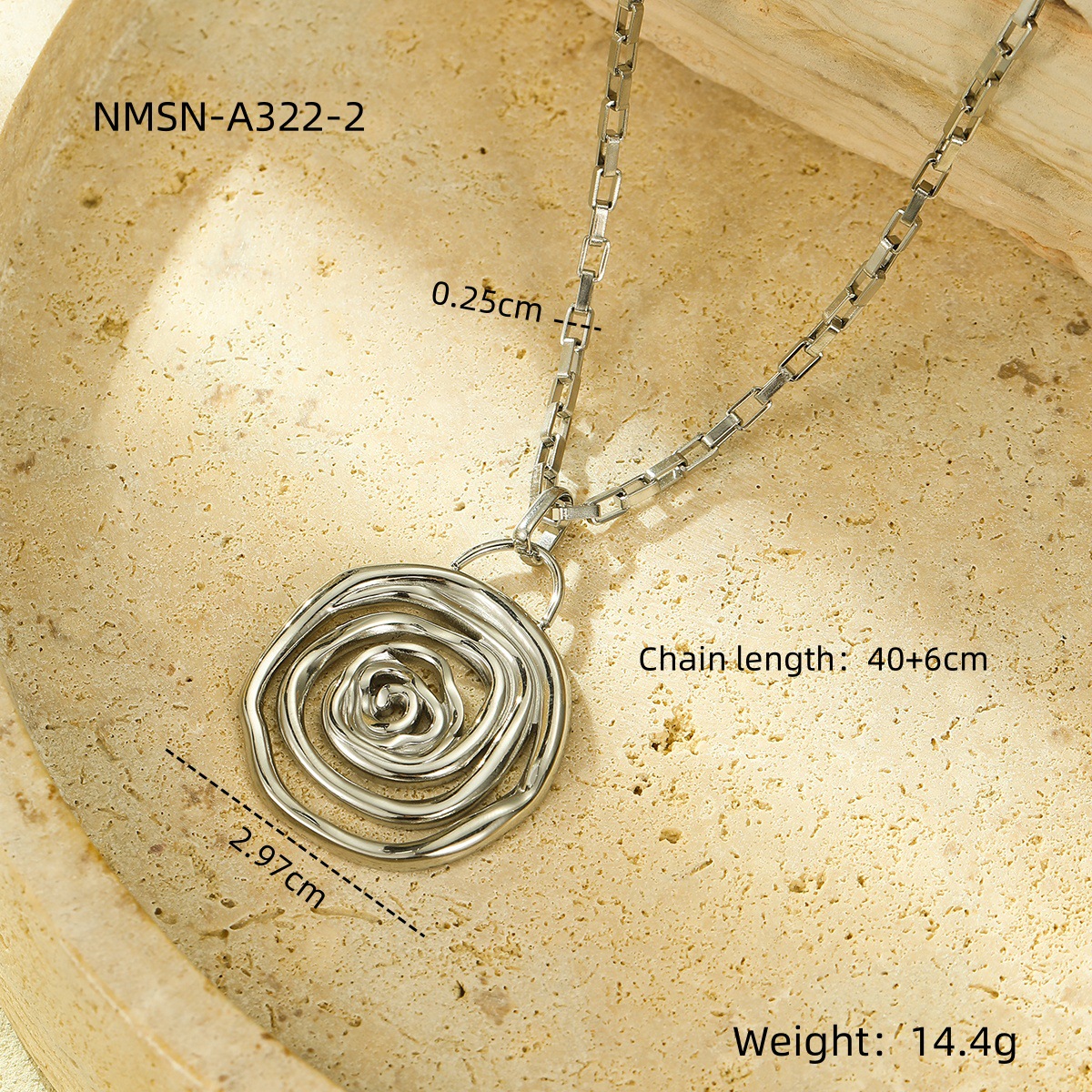 fine jewelry for piercings Elegant Spiral Titanium Steel Pendant Necklace - Premium jack sutton fine jewelry Classic Design, Stylish Personalized Gift fine jewelry brands affordable