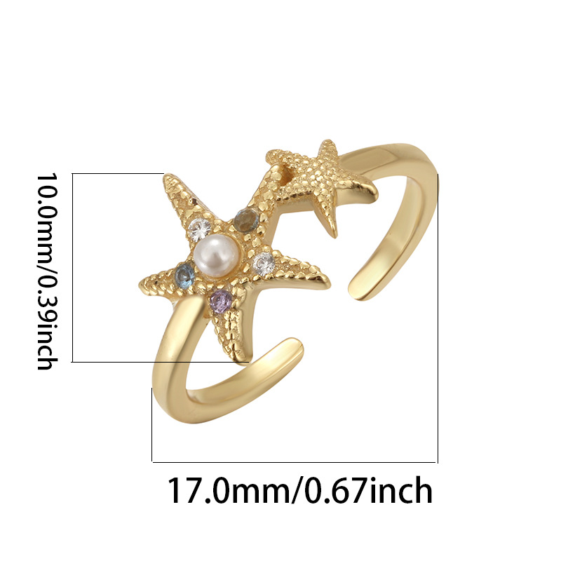 how to store high end jewelry S925 Sterling Silver Pearl louis vuitton high end jewelry Crystal Starfish Toe Ring: Dainty Classic Design, Ideal Gift for Festival Fashion high end jewelry manufacturers