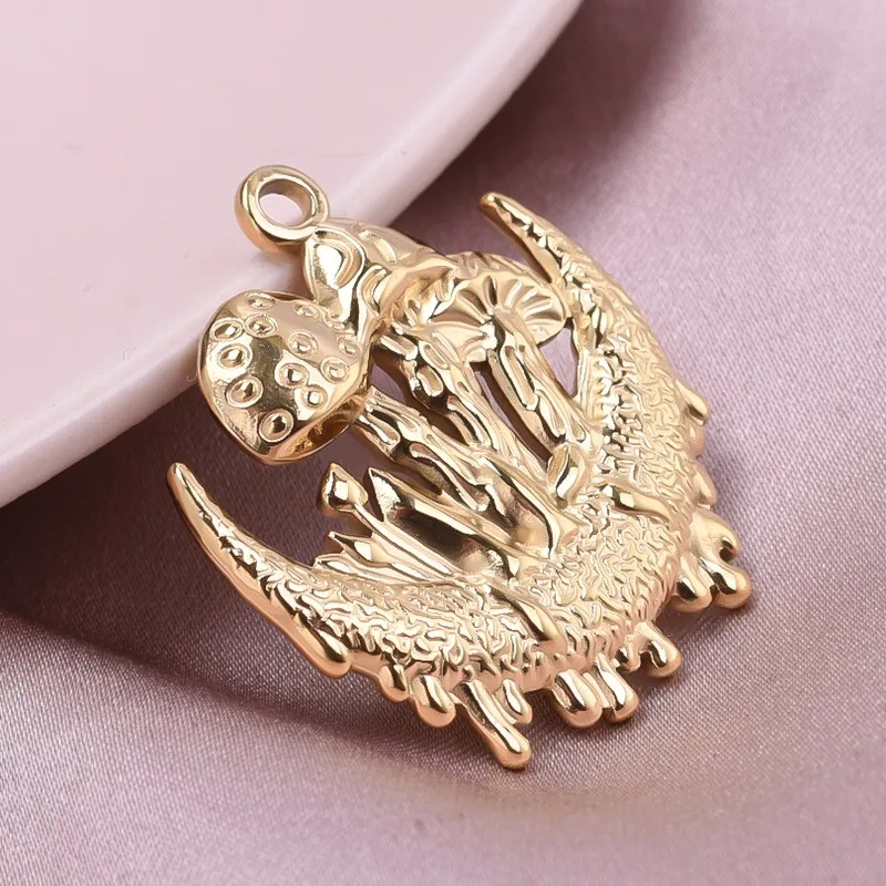 jewelry design 101 Limited Edition 18K Gold-Plated Moon Mushroom Pendant - Ethically Sourced, Sleek Festival Fashion jewelry making vocabulary Jewelry jewelry making or jewelry-making