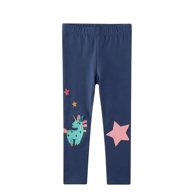 sentral baby kids Eco-Friendly Retro Spring Girls' Slim-Fit let's play a game baby kids Cotton Leggings | Affordable & Personalized Fashion for Kids nikki baby kids