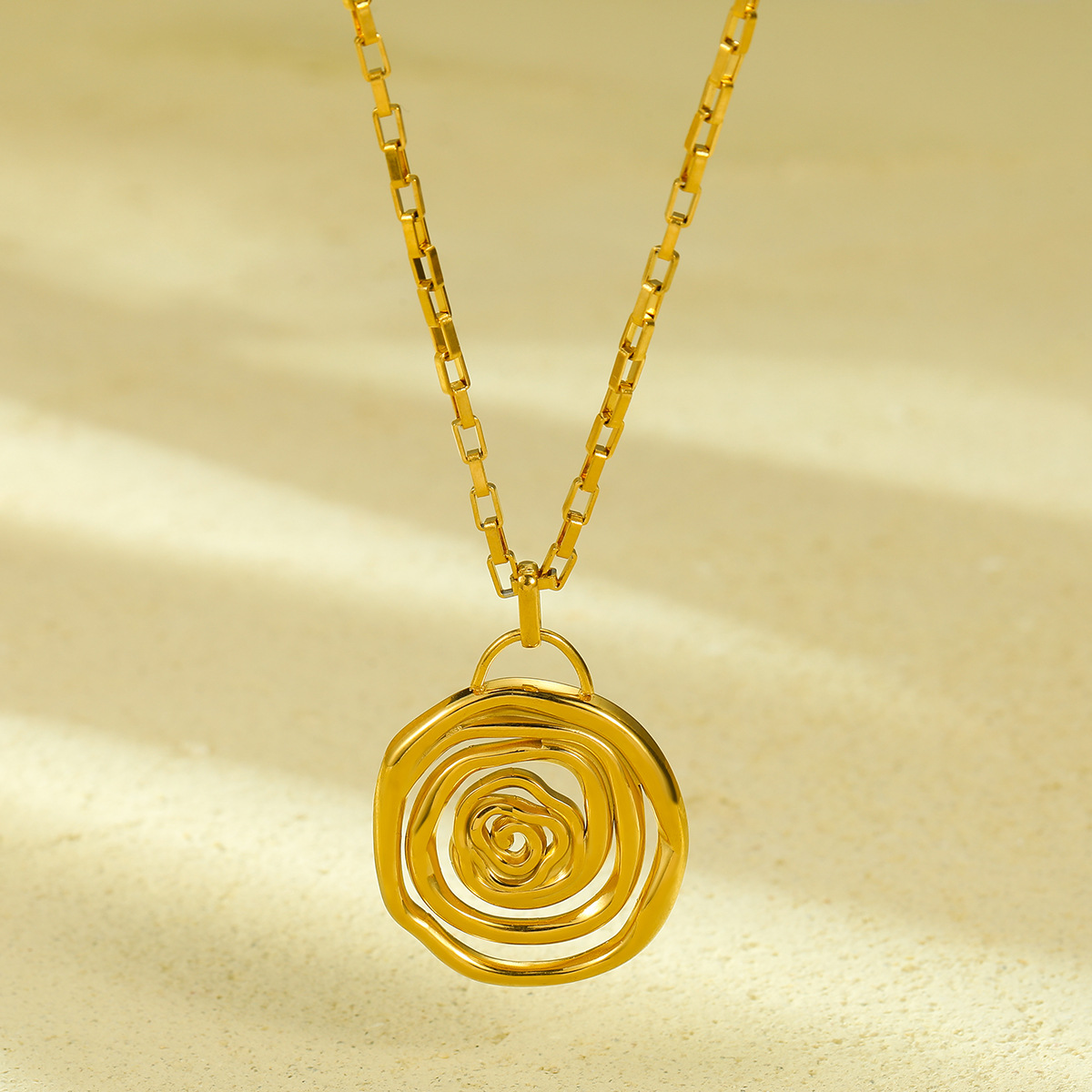 vanessa fine jewelry Elegant Spiral Titanium Steel Pendant Necklace fine jewelry brooches - Premium Classic Design, Stylish Personalized Gift ebay fine jewelry