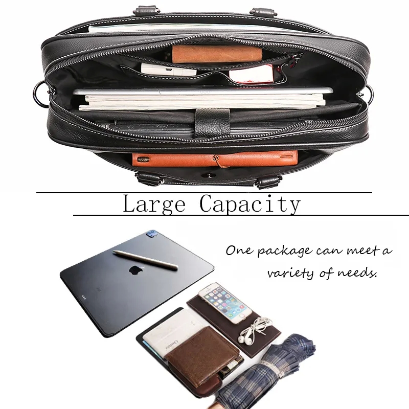 bags game distance Retro Matte Men's Genuine Leather Briefcase: Weatherproof Crossbody Bag with Large Capacity yoshi bags for Computers baked bags