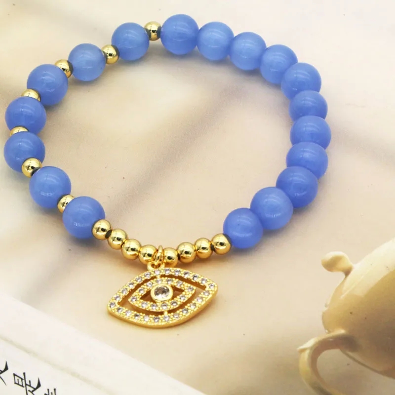 fine jewellery quotes Wholesale Masculine fine jewelry estate sale Opal Zircon Pearl Copper Bracelet - Bespoke Everyday Bohemian Style quince fine jewelry