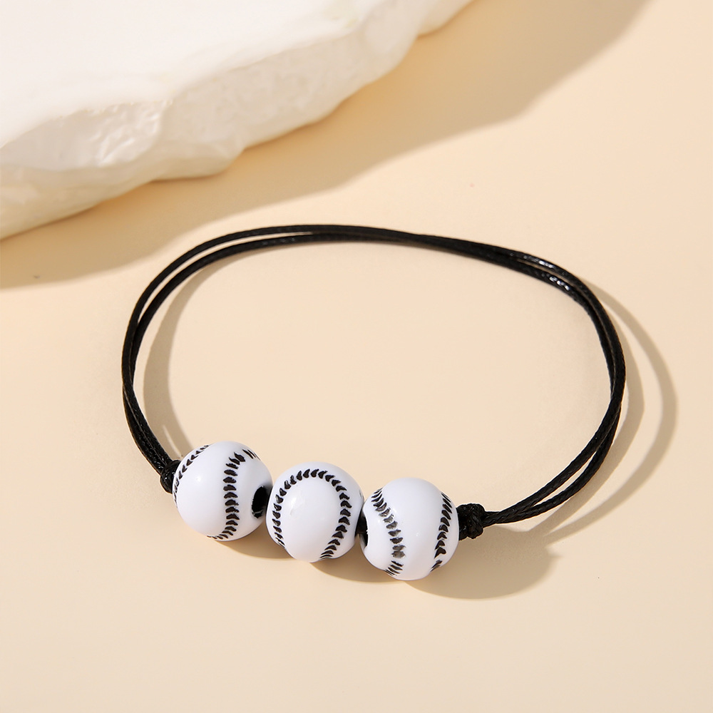is fashion jewelry real Colorful Acrylic Leather Sports Bracelets fashion jewelry downtown los angeles - Sparkling One-of-a-Kind Basketball & Football Bold Design 80s fashion jewelry