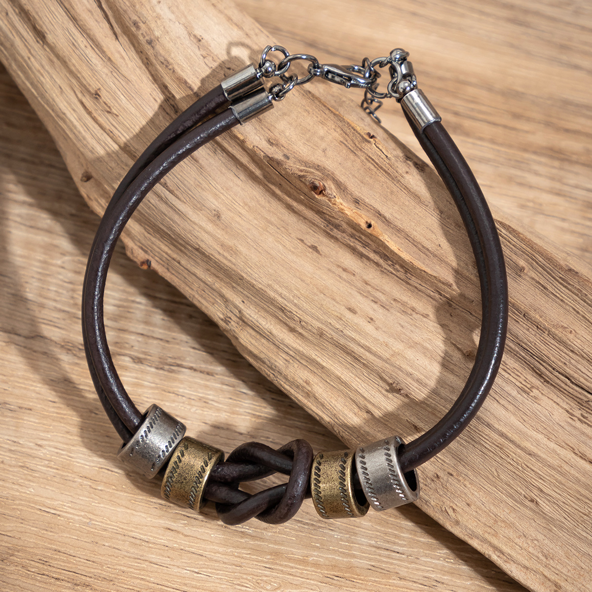 men's jewelry armoire Eco-Friendly Geometric PU men's jewelry dillards Leather Alloy Men's Bracelets & Necklace | Grunge Ethnic Style Collection 2000s men's jewelry