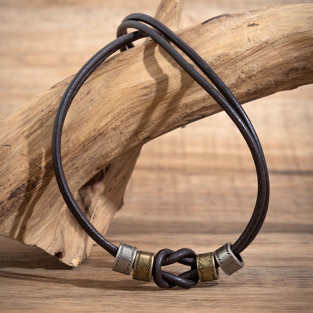 men's jewelry honolulu Eco-Friendly Geometric PU Leather Alloy Men's Bracelets & Necklace | Grunge Ethnic best men's jewelry 2023 Style Collection men's jewelry places