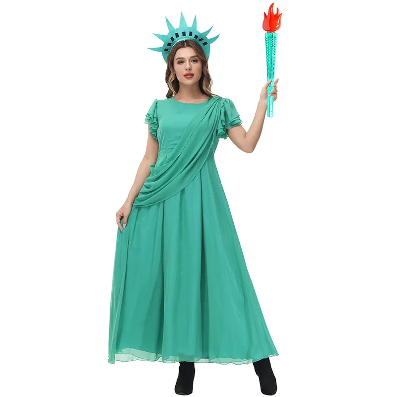 qing dynasty women's clothing Exclusive Women's Statue womens 90s clothes grunge of Liberty Costume - Elegant Limited Stock for Halloween Masquerade Party women's clothing 30 year old