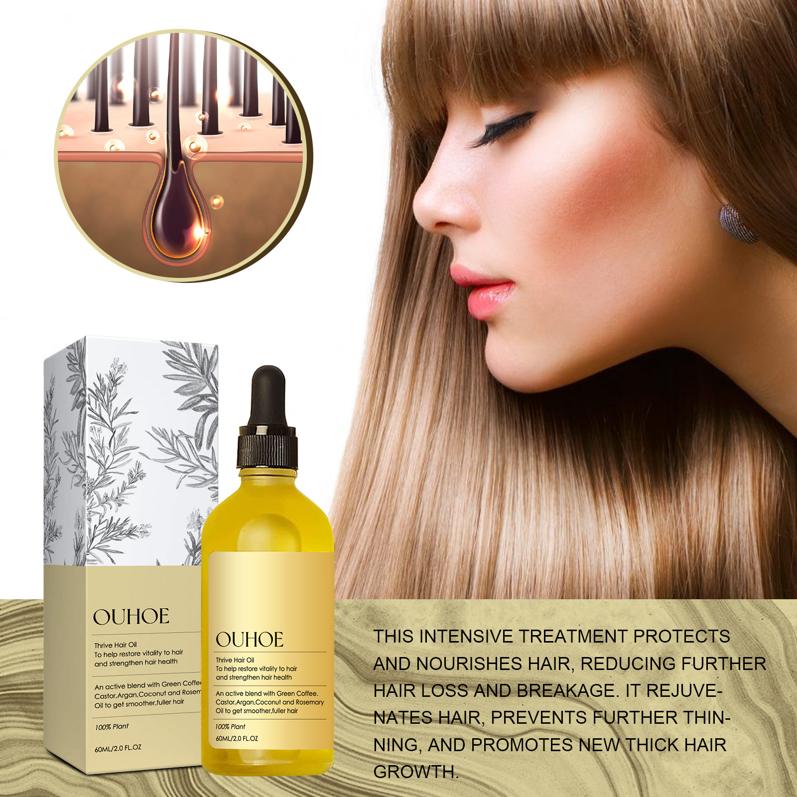 reeva beauty & health johannesburg photos Luxurious Comfort Color Block Hair Oil - Romantic & Simple Style health & beauty by dr. pantoja photos Personal Care Essential beauty health tips