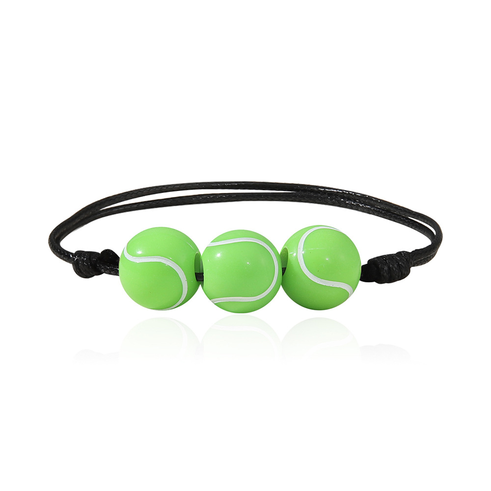 wild wear fashion jewelry and accessories Colorful Acrylic Leather Sports Bracelets - Sparkling One-of-a-Kind Basketball mens jewelry fashion 2024 & Football Bold Design diamond fashion jewelry