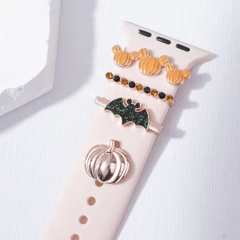 women fashion accessories Eco-Friendly axlon fashion accessories Modern Matte Retro Bat Halloween Watch Strap fashion accessories definition